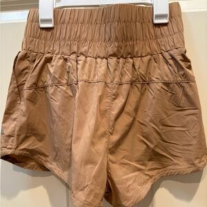 JoyLab High Waist Tan Shorts